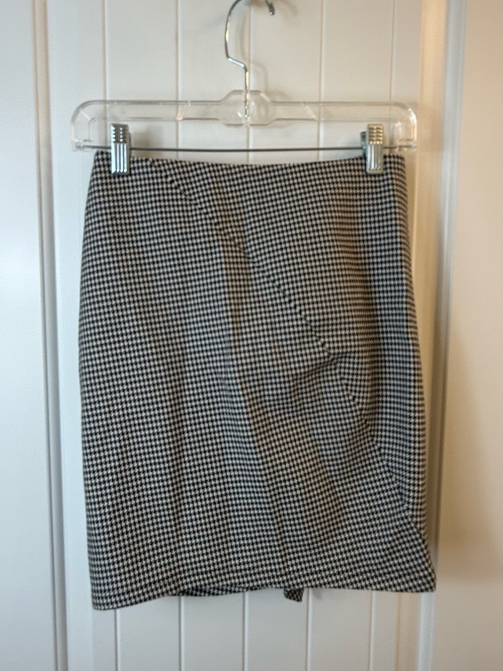 A.L.C. Jupiter Houndstooth Mini Skirt sz 0 - Picture 6 of 10